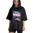 thumbnail image 1 of Plus Size Shirt for Women Black Tops for Women Short Sleeves Shirt for Women T Shirt Crewneck Shirt for Women XL, 1 of 5