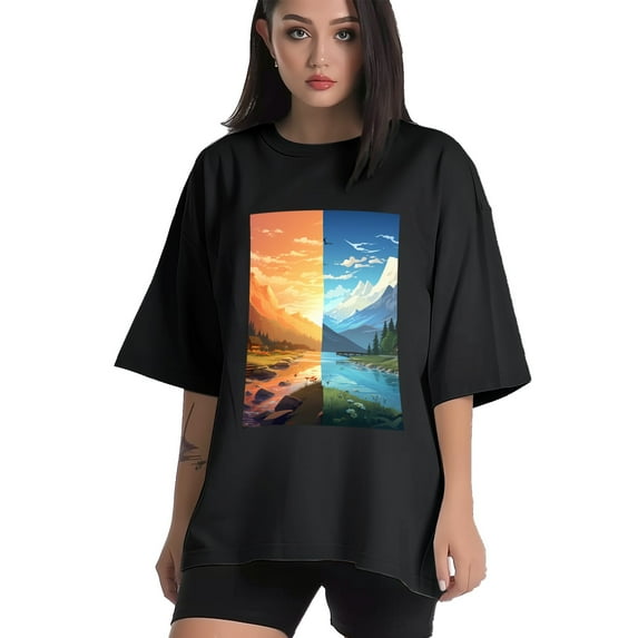 Plus Size Shirt for Women Black Tops for Women Short Sleeves Shirt for Women T Shirt Oversized Shirt for Women S