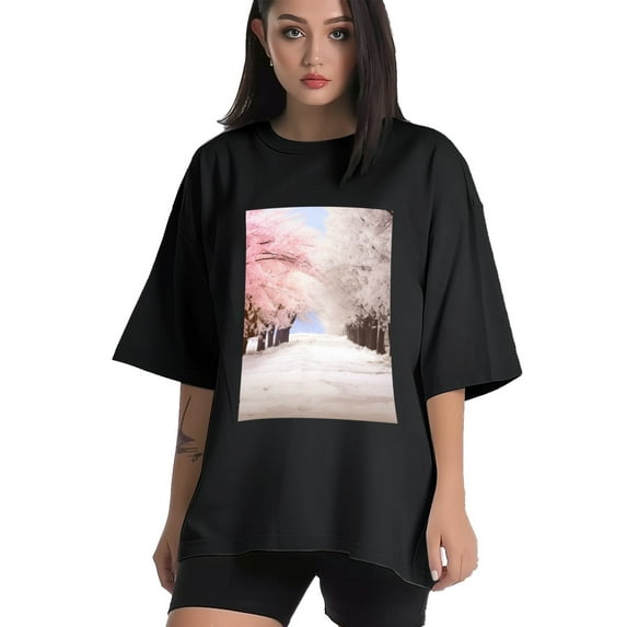 Plus Size Shirt for Women Black Tops for Women Short Sleeves Shirt for Women Winter And Spring 2 T Shirt Crewneck Shirt for Women XS