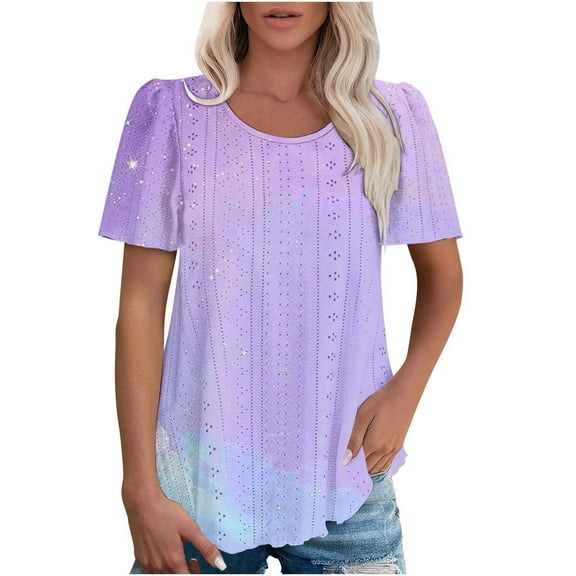 Plus Size Shirts for Women 4X Sleeveless Tops For Women Plus Size Women Short Sleeve Tops Plus Size Plus Size Golf Shirts for Women