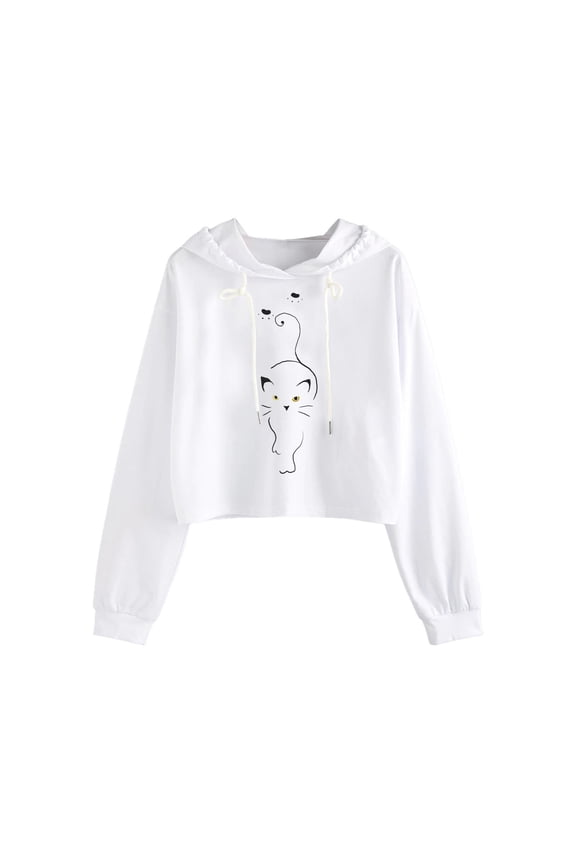 Plus Size Shirts for Women Fall Winter Oversized Hooded Long-sleeved Kimono Cold Shoulder Drawstring Graphiprint Leisure Cotton Hoodies Hoodie(Pink,S)