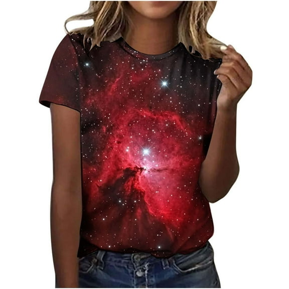 Plus Size Shirts for Curvy Women Slim Fit Tees for Women Women Summer Tops Cotton Women Outfits Sets Tummy Control