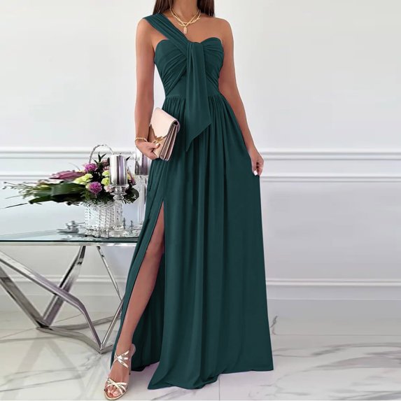 Plus Size Short Sleeve Dress for Women Printed V-Neck Loose Knee-Length Dress