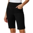 thumbnail image 1 of Plus Size Shorts for Women Casual Summer High Waisted Bermuda Shorts Comfy Straight Leg Hiking Shorts with Pockets Vacation Outfits, 1 of 9