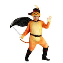 Plus Size Shrek Puss in Boots Costume for Men