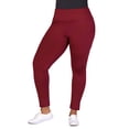 thumbnail image 1 of Plus Size Side Pocket Ankle Length Leggings, 1 of 11