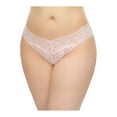 thumbnail image 1 of Plus Size Signature Lace Thong, 1 of 2