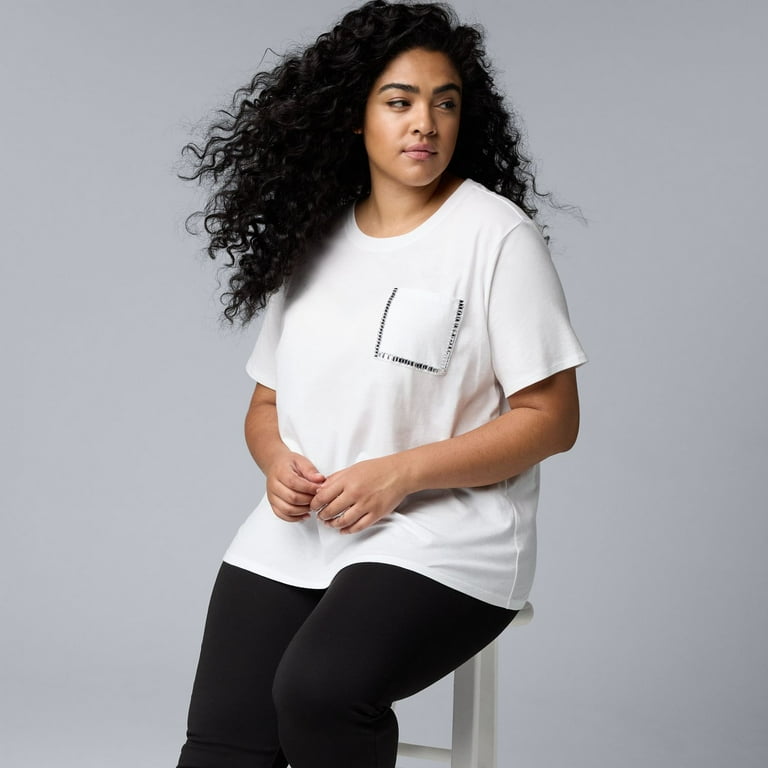 Vera wang plus size tops hotsell