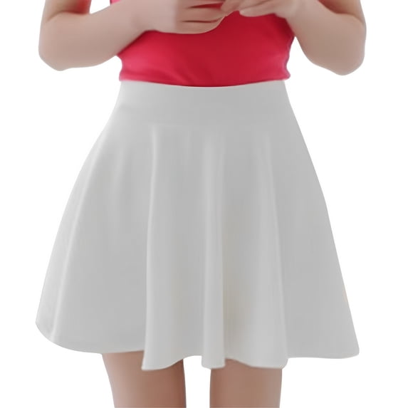 Plus Size Skirts for Women Side Slit with High Waisted Stretchy Tennis Skorts Casual Skirt 2026 Summer Skirt White One Size