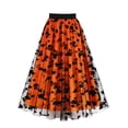 thumbnail image 1 of Plus Size Skirts for Women Vintage Print Casual Summer High Waist A-Line Skirts for Party Women's Skirts on Clearance, 1 of 7