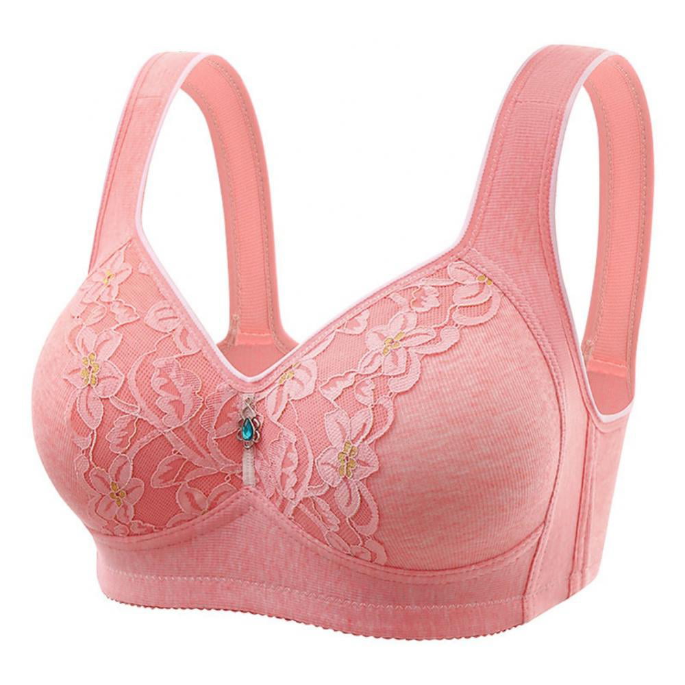 Plus Size Sleep Bras for Women - Deep Cup Bra,Full Back Coverage