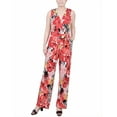 thumbnail image 1 of Plus Size Sleeveless Belted Jumpsuit, 1 of 4