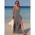thumbnail image 1 of Plus Size Sleeveless Floral Print Women's Summer Casual Maxi Dress, 1 of 6