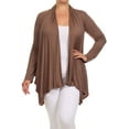 thumbnail image 1 of Plus Size Soft Basic Sweater Cardigan for Women, 1 of 4