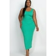 thumbnail image 1 of Plus Size Solid Basic Maxi Dress, 1 of 2