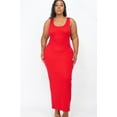 thumbnail image 1 of Plus Size Solid Basic Maxi Dress, 1 of 2