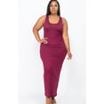 thumbnail image 1 of Plus Size Solid Basic Maxi Dress, 1 of 2
