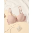 thumbnail image 1 of Plus Size Solid Underwire High Support Underwire Simple Bra, 1 of 4