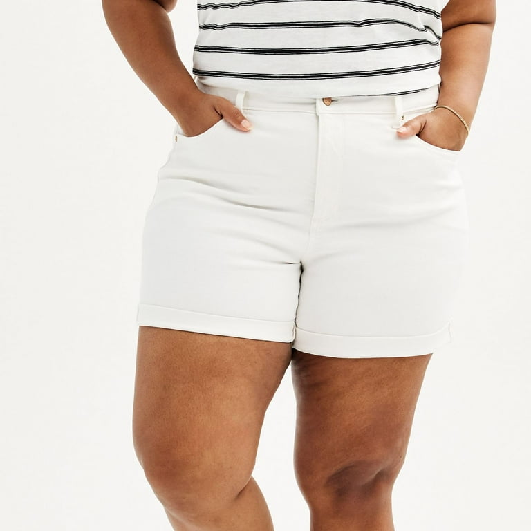 Sonoma plus size shorts best sale