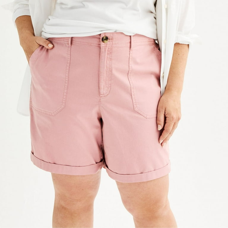 Sonoma bermuda shorts plus size store