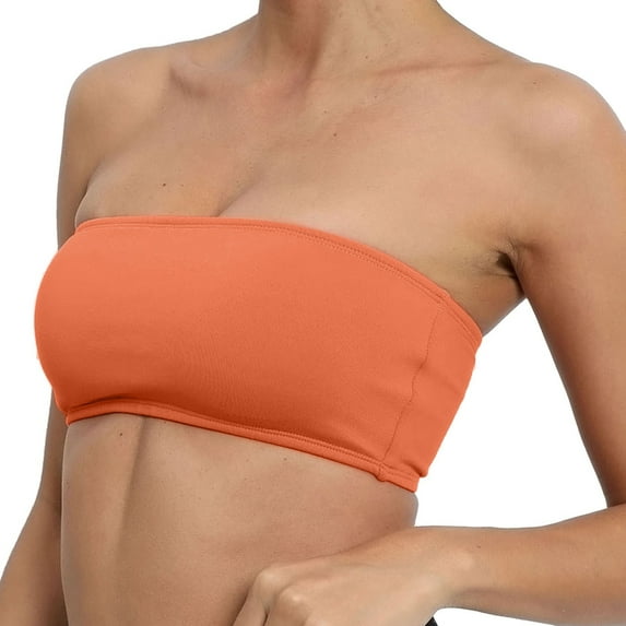 Plus Size Sports Bra Comfortable Bras for Women Women's Thin Seamless Soft Support Bra with Fixed Half Cups for Large Chest Breathable Comfortable Vest-Style Undergarment