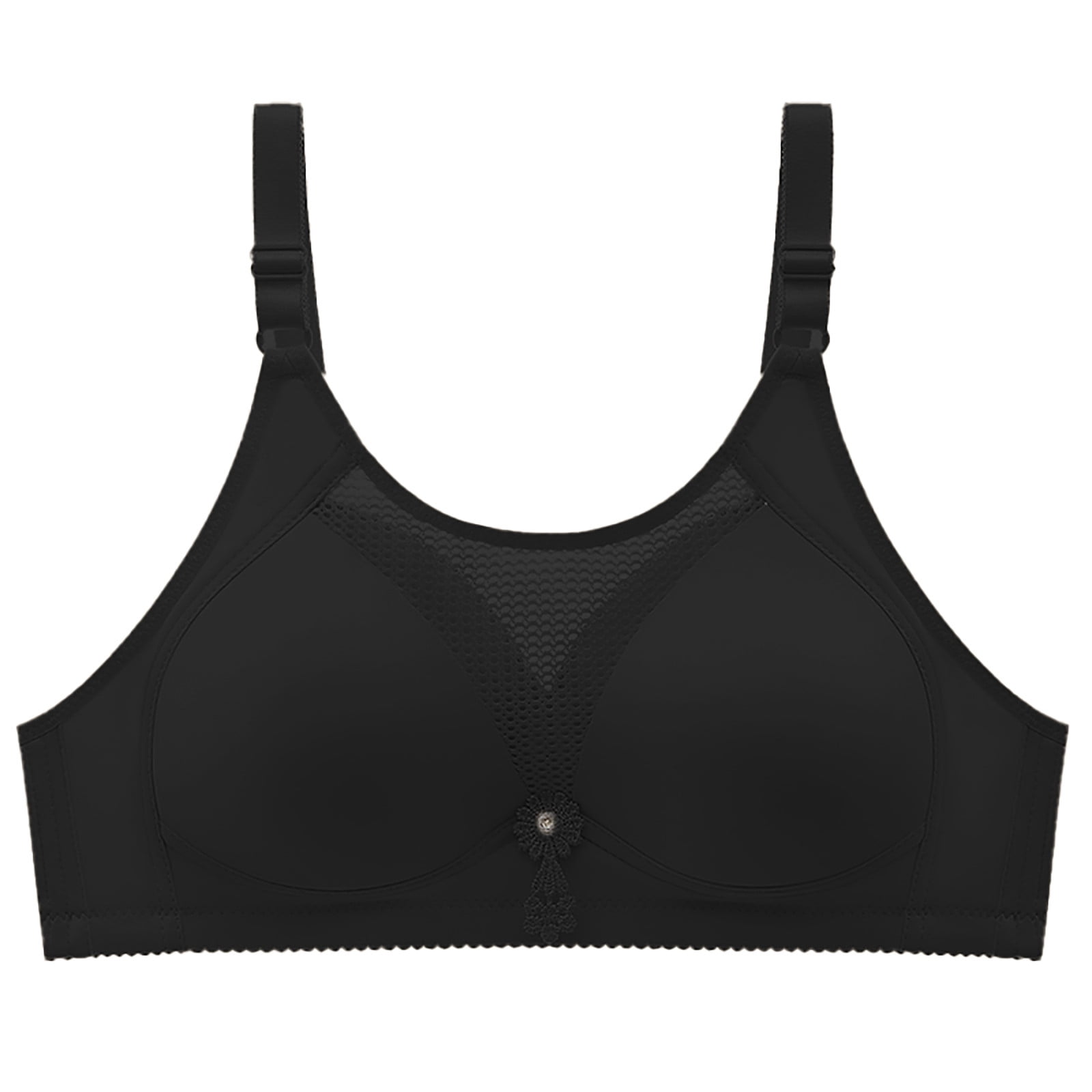 Plus Size Sports Bras for Women 4x5x Wirefree Bra Plus Size UltraThin