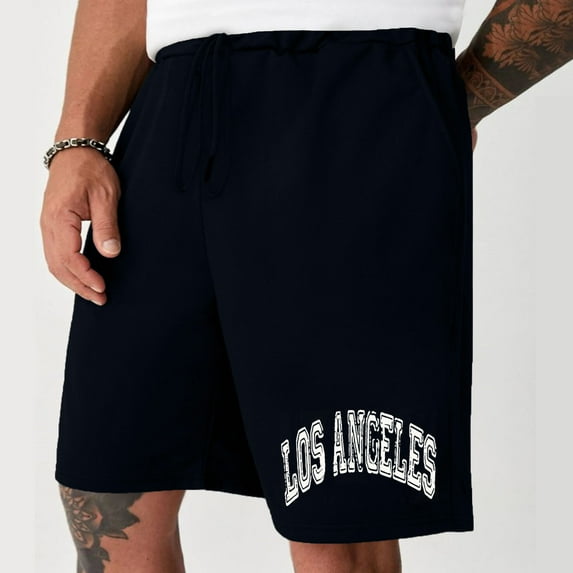 Plus Size Sports Shorts for Men Workout Pants Athletic Beach Shorts Hawaiian Tropical Loungewear Basic Mens Oversized Loose Shorts
