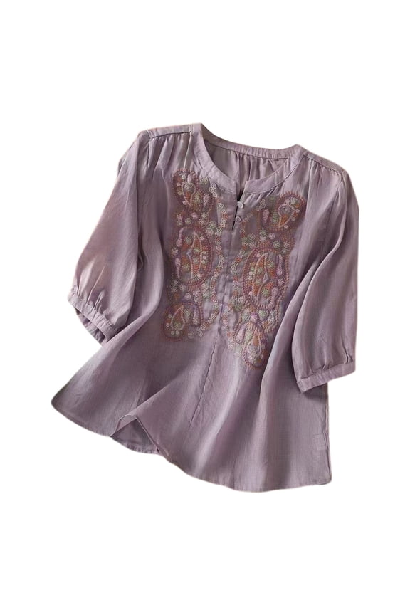Plus Size Spring Clothes for Women Sleeve Raglan Shirt Warm under Shirts Women plus Size Turtleneck Long Sleeve Baseball Top Women Womens Silk Button up Blouse Women's Summer New Round Neck Purple XXL