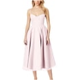 thumbnail image 1 of Plus Size Spring Clothes for Women Fashion Sleeveless Solid Camis Long Dress A-Line Party Dress with Pockets, 1 of 8