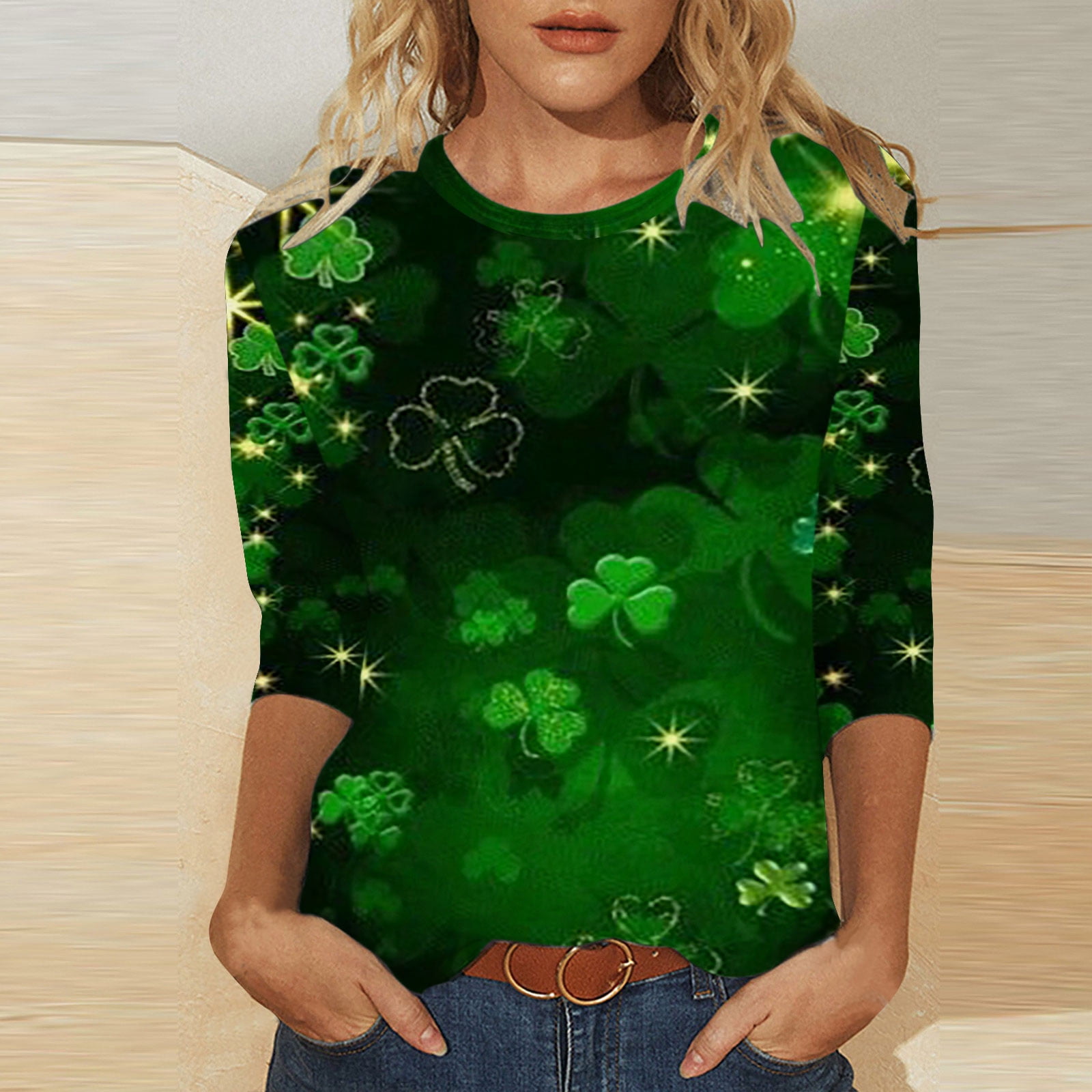 womens st patricks day shirt tunic