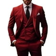 thumbnail image 1 of Plus Size Suit Three-piece Dress Suit, 1 of 7