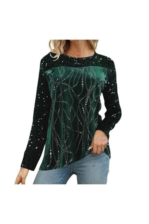 Summer Tops for Women Turtle Neck Long Sleeve Shirt Women Neck Shirts for Loose T Shirts Woman Large Shirt Loose Fit Compression Long Sleeve Tee Plain Green 3XL