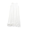 thumbnail image 1 of Plus Size Summer Dresses for Women 2026 Solid Color Versatile Sleeveless Loose Dress Sleeveless Round Neck Dress, 1 of 5