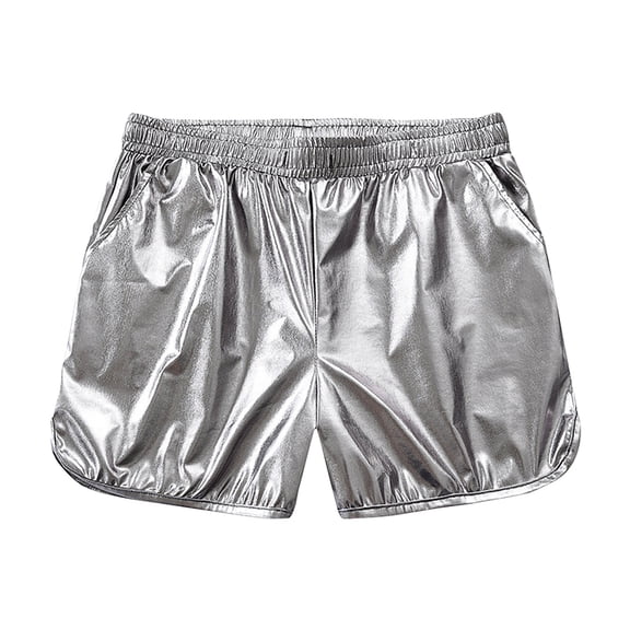 Plus Size Summer Mens Solid Color Pearlite Layer Beach Fitness Run Casual Sports Breathability Super Short Pants