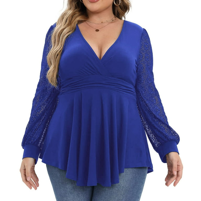 Dressy plus size outlet tunic tops