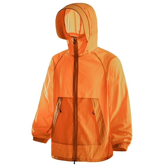 Plus Size Sun Protection Hoodie for Women Upf 50+ Long Sleeve Tee Shirts with Mask Front Zipper Long Sleeve Jackets Rash Guard Quick Dry UV SPF T-Shirts Swim Shirt Workout Hiking Tops SPF Top Outdoor