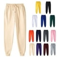 thumbnail image 1 of Plus Size Sweatpants for Women with Pockets Elastic Waist with Drawstring Pants Pants for Women Joggers Pants Casual Soft Sweatpants Lounge Pants, 1 of 3