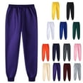 thumbnail image 1 of Plus Size Sweatpants for Women with Pockets Elastic Waist with Drawstring Pants Pants for Women Joggers Pants Casual Soft Sweatpants Lounge Pants, 1 of 3