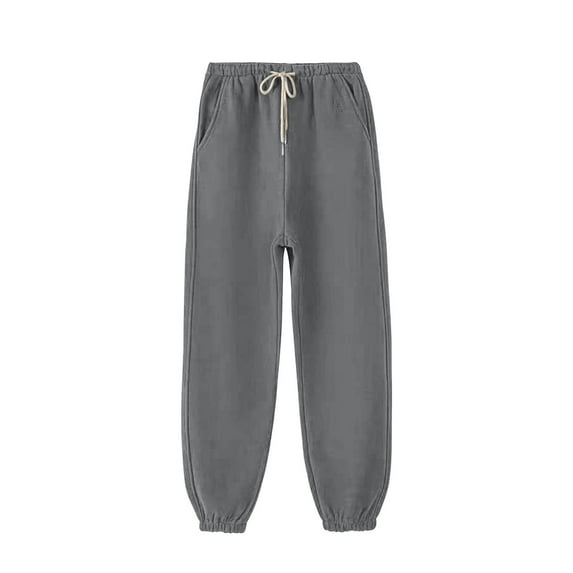 Plus Size Sweatpants for Women With Pockets Drawstring Pants Warm Womens Joggers Pants Lounge Pants