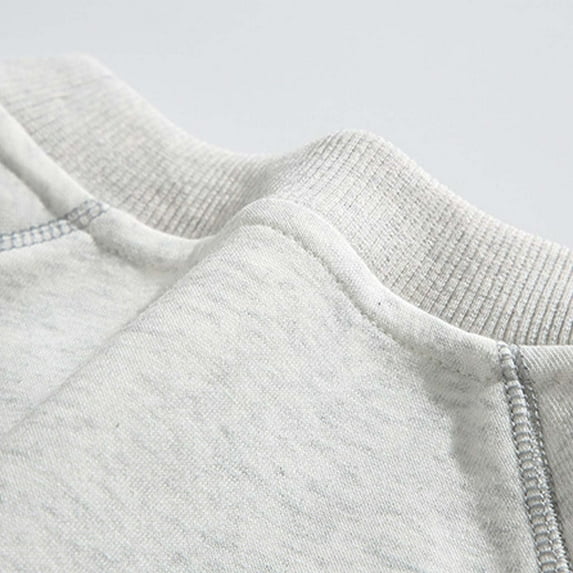 Plus Size Sweatshirts for Men with Pocket M-5X Long Sleeve Crewneck Shirts Mens Casual Solid Color Pullover Raglan Loungewear Workout Sweatshirt Tops