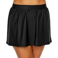 thumbnail image 1 of Miraclesuit Women's Plus Size Swimwear Swim Skirt Slimming Bathing Suit Bottom, Black, 18W, 1 of 2