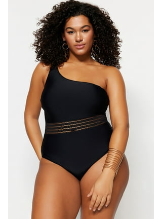 Womens Plus One-piece Swimsuits in Womens One-Piece Swimsuits 