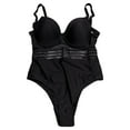 thumbnail image 1 of Plus Size Swimsuit for Women Tankini 2 Piece Normal High Waisted Bathing Sports Vacation Plus Size Tankini Swimwear Black, 1 of 4