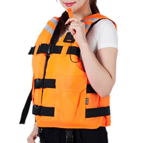 Plus Size Swimwear High Buoyancy Fishing Vest For Swimming Boating Water Sports Kids Adults Life Jacket Portable Gear