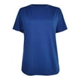 thumbnail image 1 of Plus Size T Shirts For Women UPF 50+ Sun Casual Basic Tee Loose Fit Comfortable Summer Top, 1 of 5