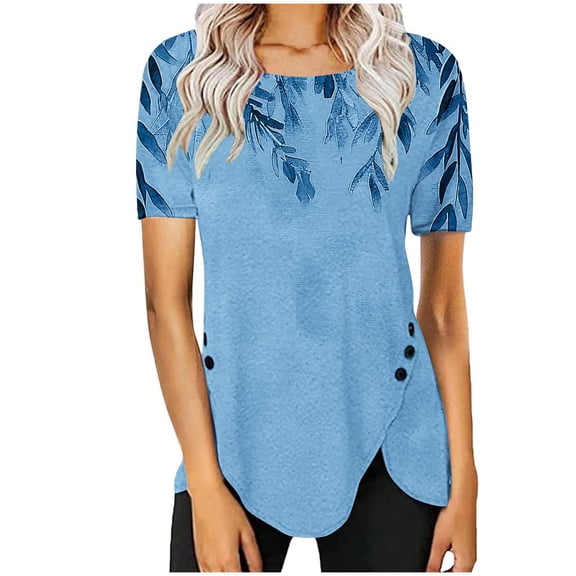 Plus Size T Shirts Loose Women Slim Fit Basic Tees Skinny Crop Womens Summer Tops 2025 Generic Womens Tops