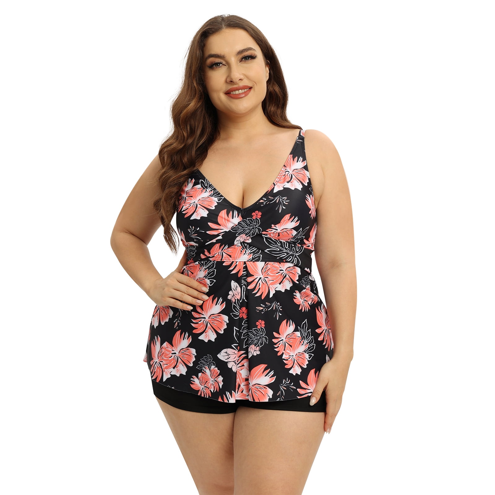 Tankini swimsuits plus size deals