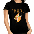 thumbnail image 1 of Plus Size Thanksgiving Shirts for Women 1X 2X 3X 4X 5X Thanksgiving Gifts Fall Tshirts for Women Fox Shirt, 1 of 7