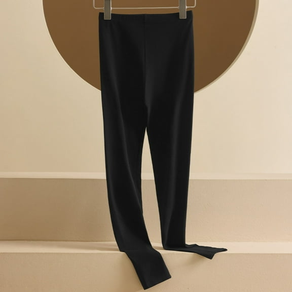 Plus Size Thermal Underwear for Women Seamless Cotton Blend Leggings Butt-Lifting Bodycon Warm Underwear