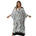 thumbnail image 1 of Plus Size Tie Dye Kaftan Dresses for Women Long Caftan Loungewear Batwing Summer Casual Mumu Dress Lightweight Beach Tunic Flowy House Wear Soft Sleepwear, 1 of 10